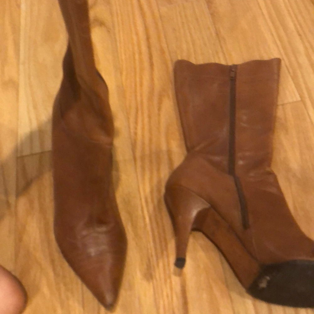 Brown boots